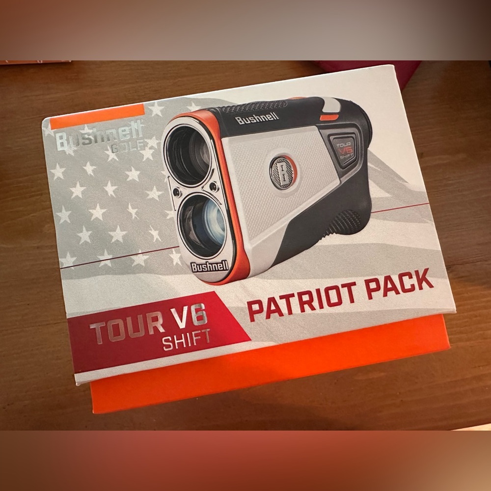 Bushnell Golf Tour V6 Patriot Pack Range Finder